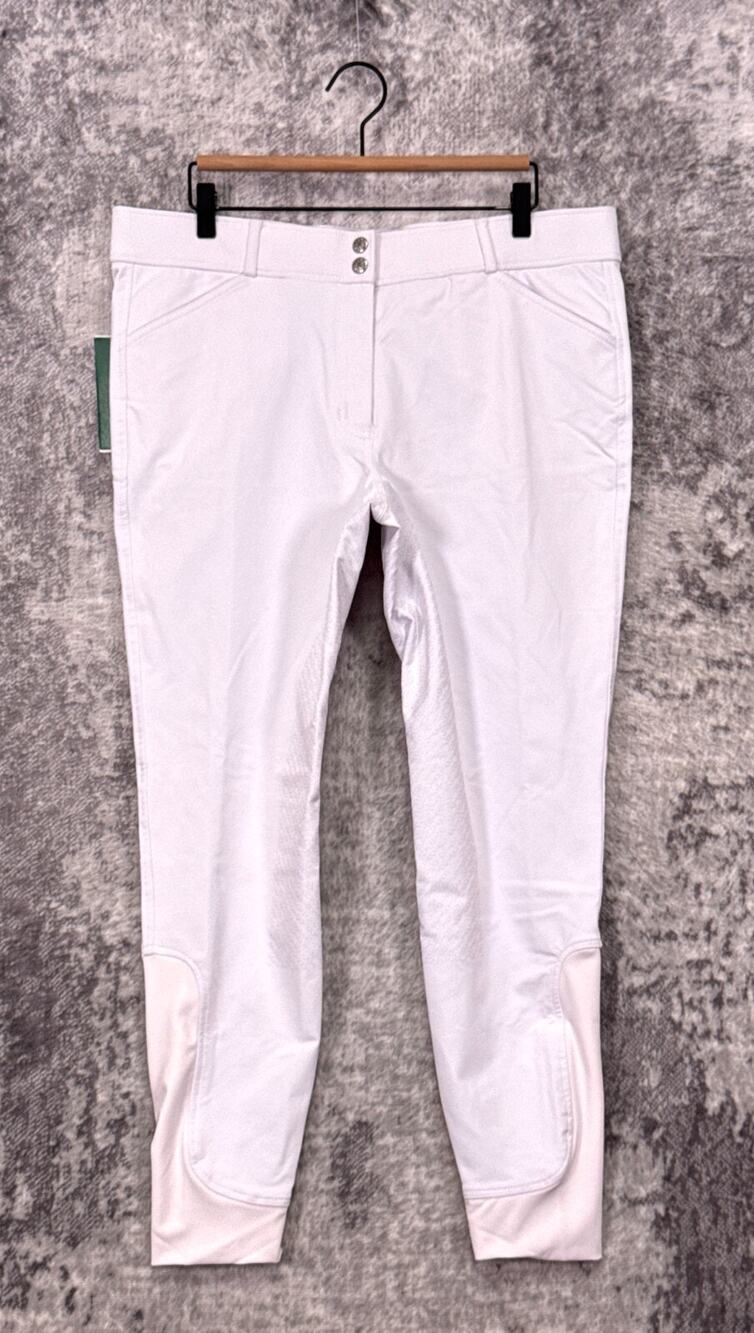 New Dover Saddlery Pants 34 Womens Windham Whit Full Seat Breech Equestrian